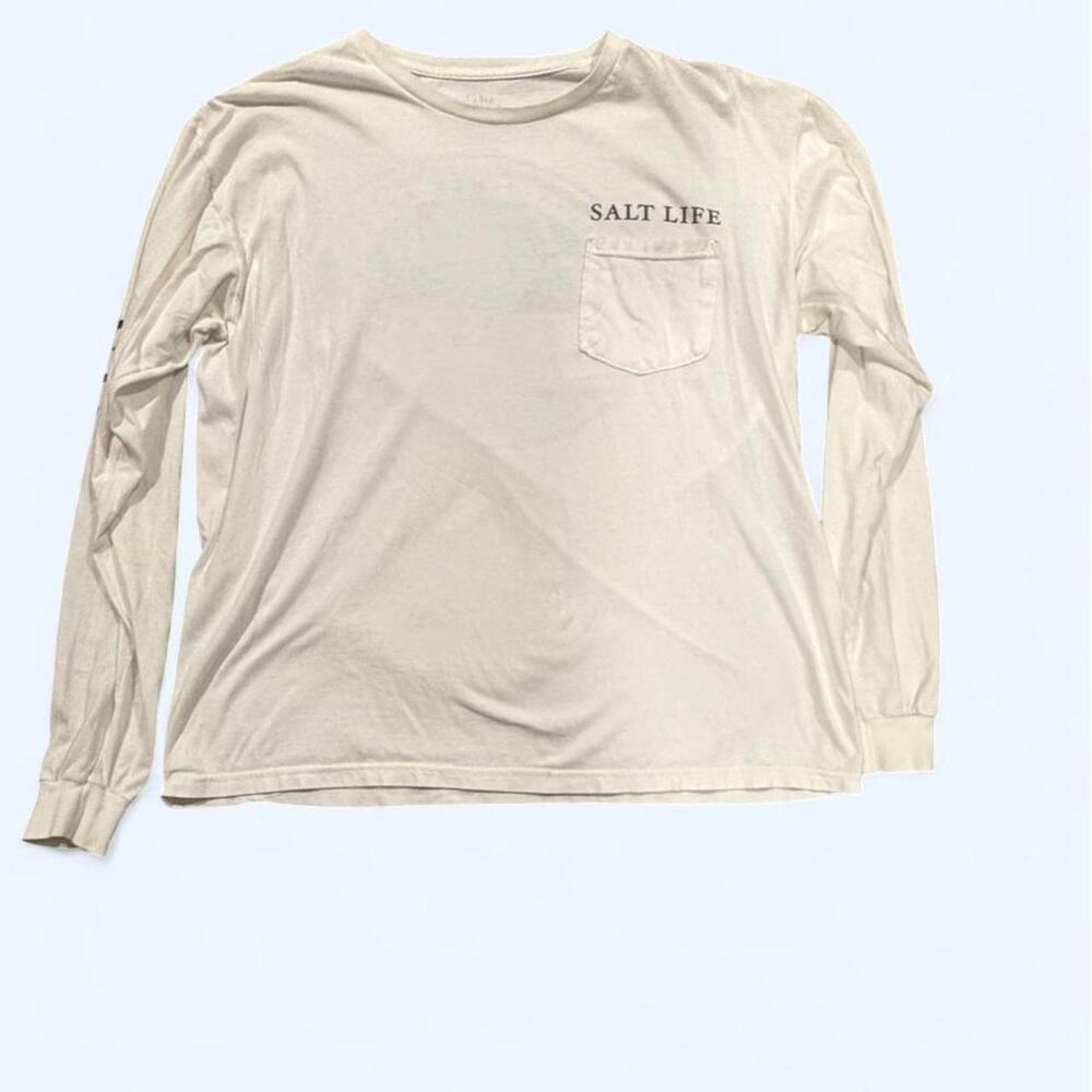 Salt Life Men’s Long Sleeve Graphic Shirt Size Large